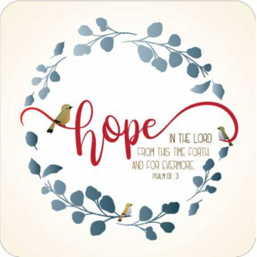 Hope Wreath Coaster - The Christian Gift Company