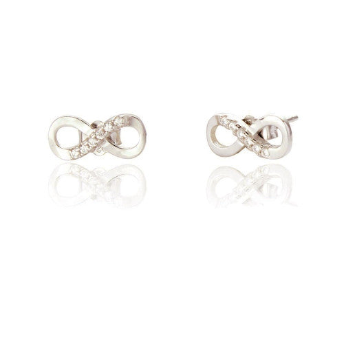 Serene Infinity Knot Stud Earrings - The Christian Gift Company