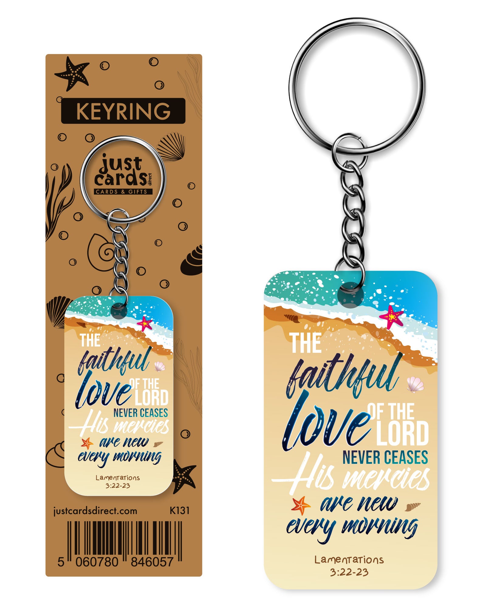 Faithful Love Keyring - The Christian Gift Company