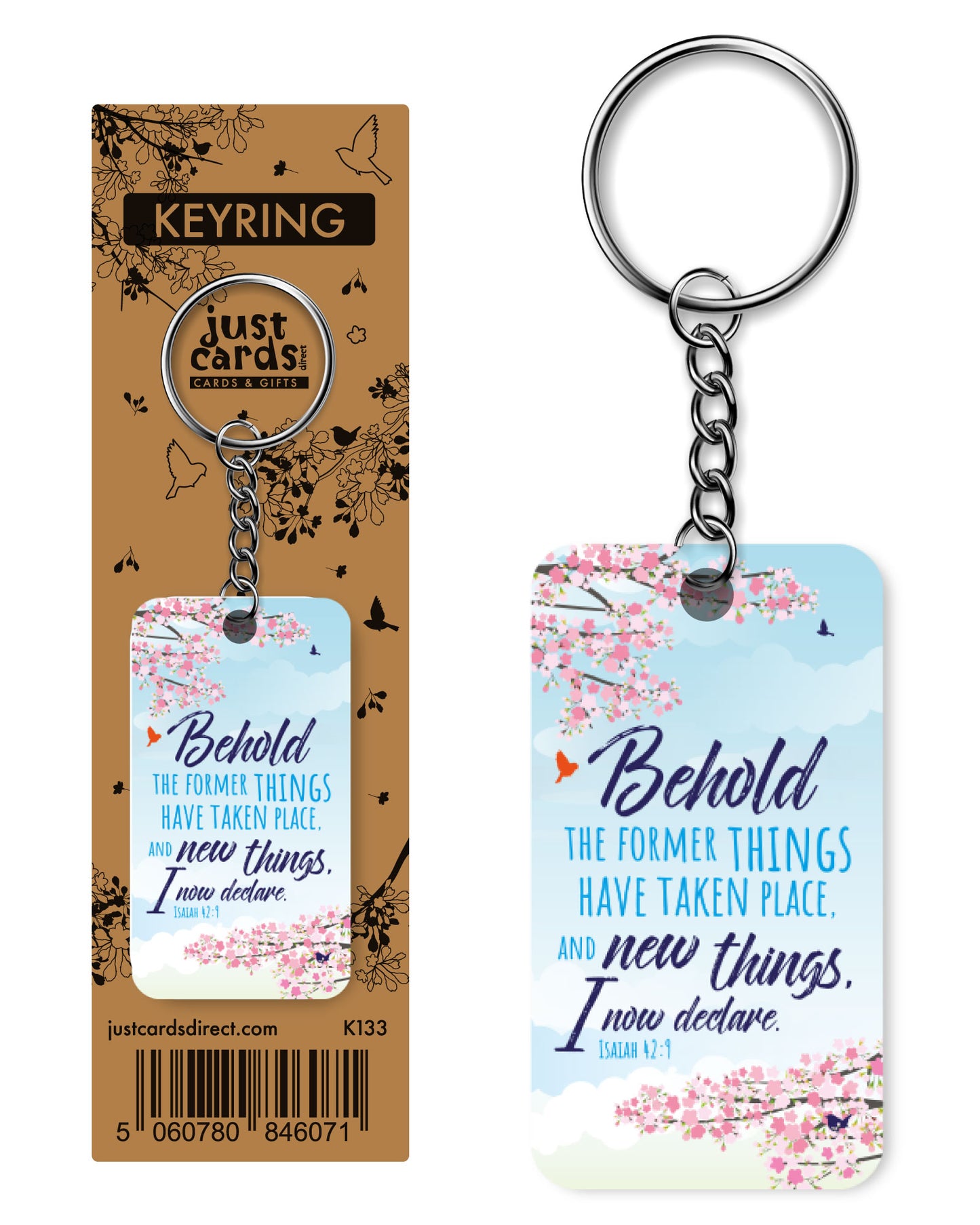 A new thing Keyring - The Christian Gift Company
