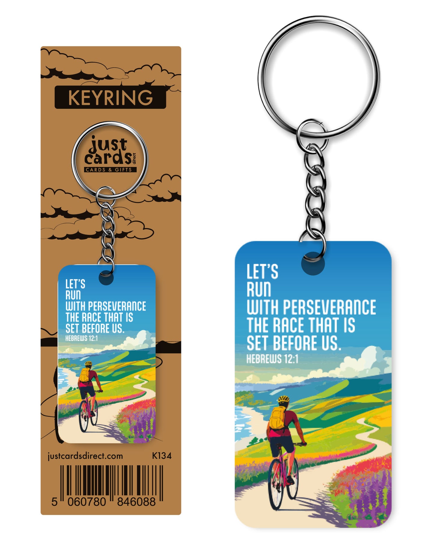 Perseverance Keyring - The Christian Gift Company
