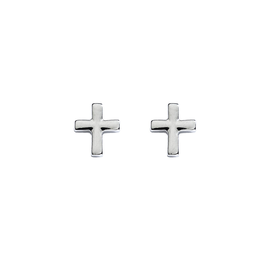 Rhodium - Tiny Cross - The Christian Gift Company