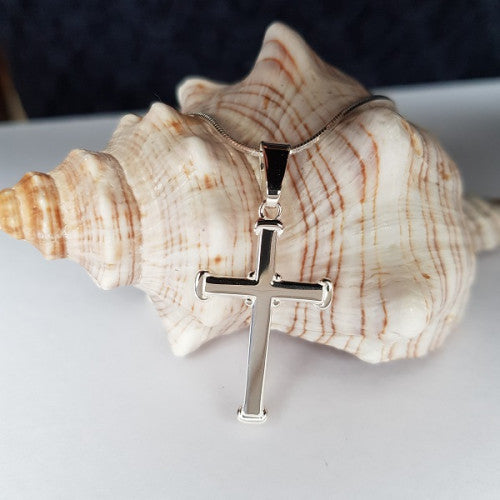 Large Block-tipped Cross - The Christian Gift Company