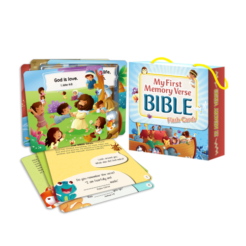 My First Memory Verse Bible Flash Cards - The Christian Gift Company