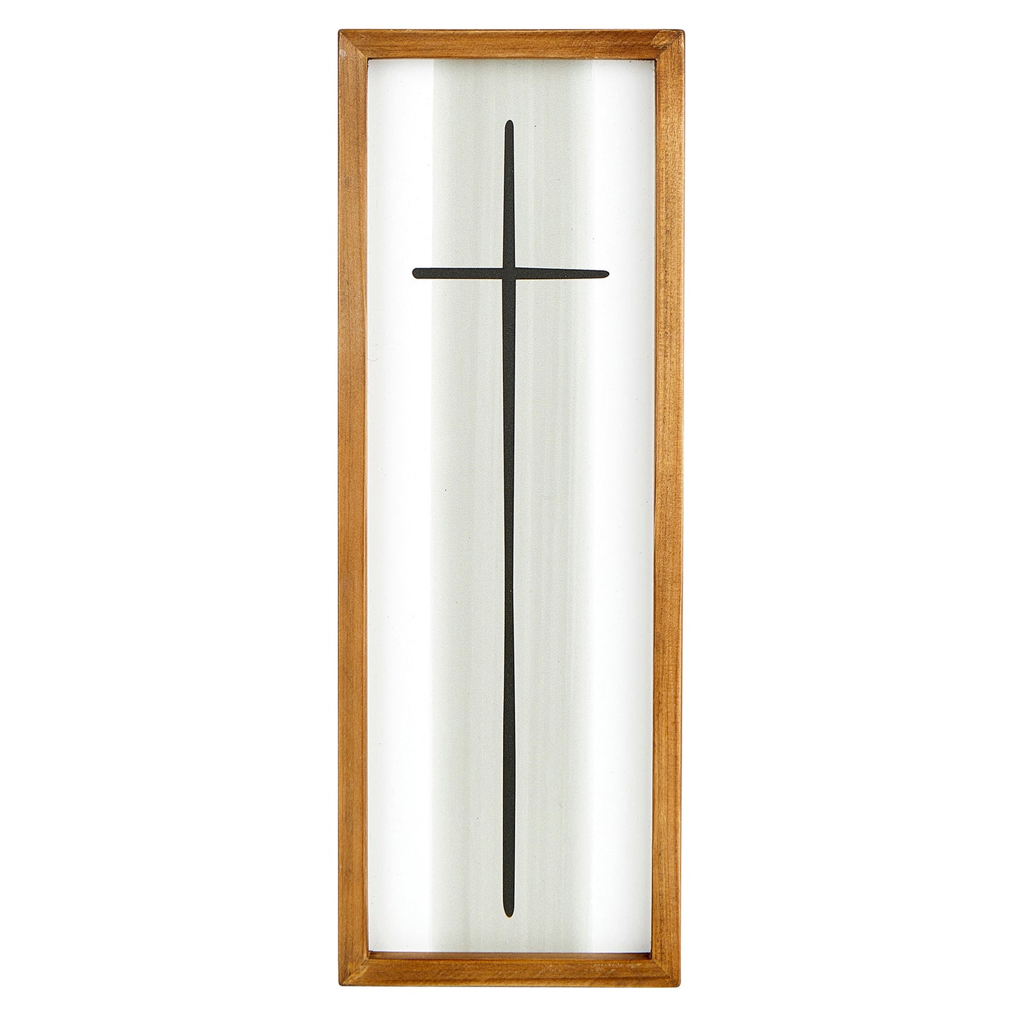 Framed Cross – Dark Wood - The Christian Gift Company