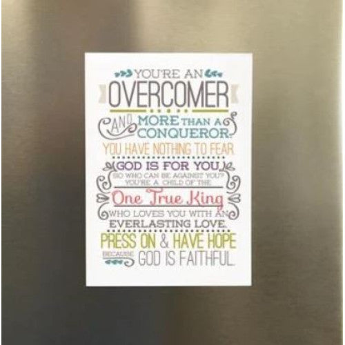 Magnet Overcomer - The Christian Gift Company