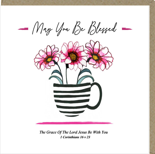 May You Be Blessed Greetings Cards - The Christian Gift Company