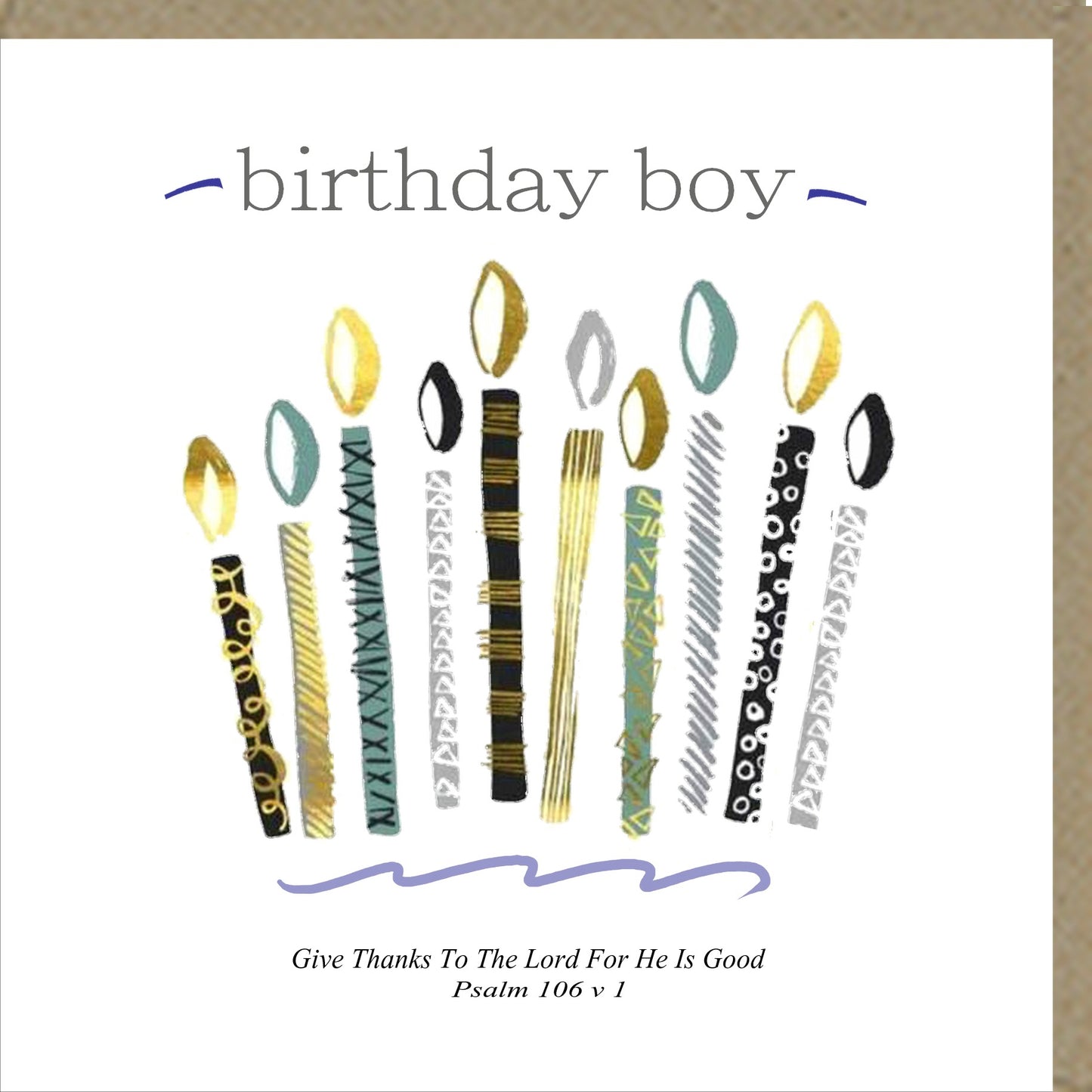 Birthday Boy Greetings Card - The Christian Gift Company