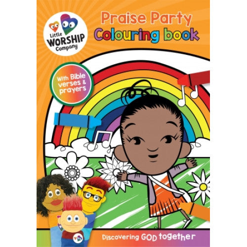 Little Worship Company Praise Party Colouring Book - The Christian Gift Company