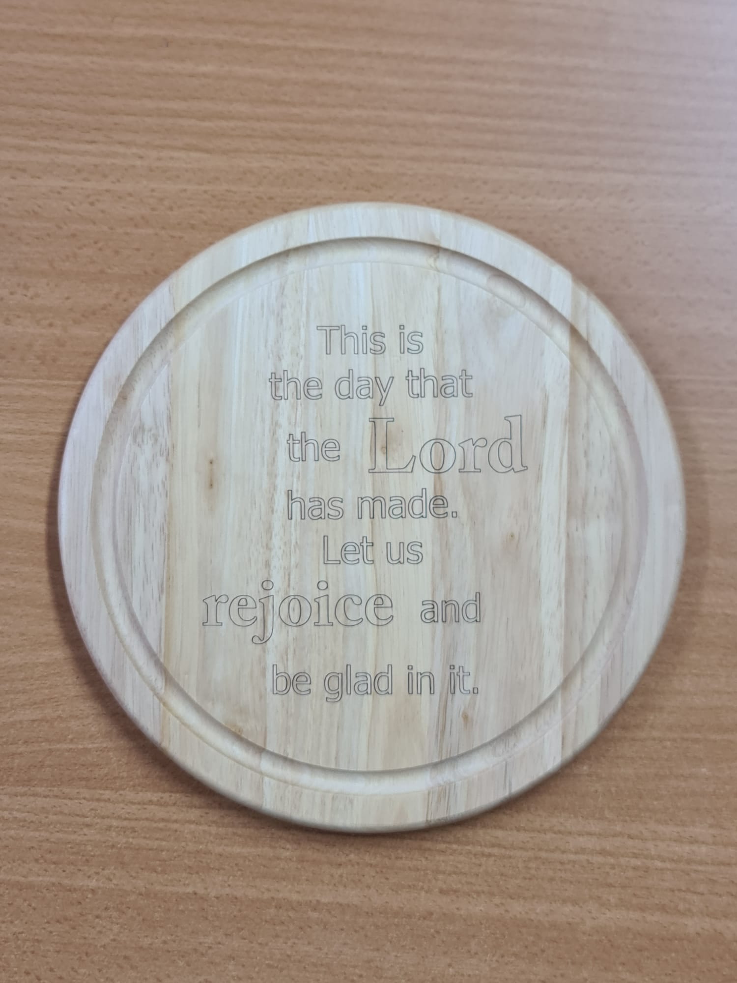 Bread Board - This Is The Day Rejoice - The Christian Gift Company