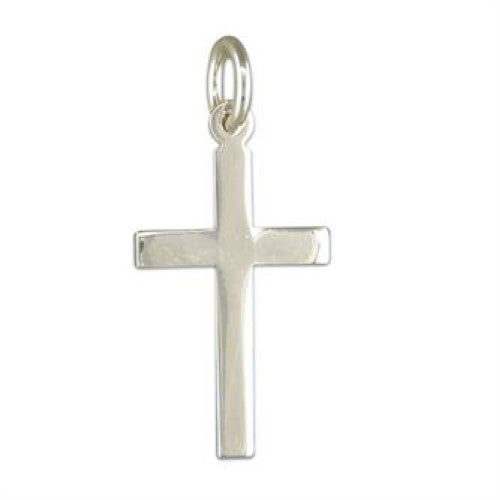 Small Sterling Silver Cross Necklace - The Christian Gift Company