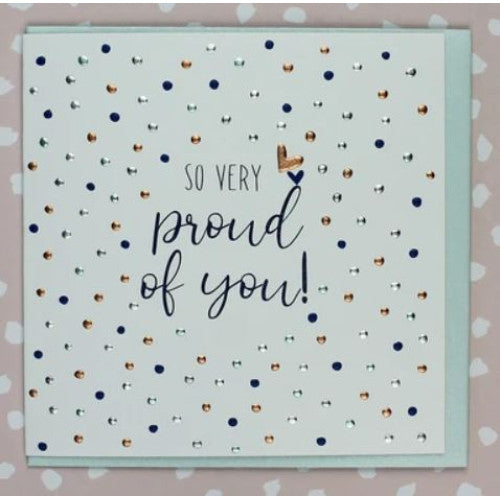 So Very Proud Of You Card - The Christian Gift Company