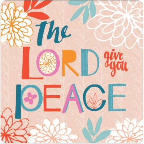 The Lord Give You Peace Coaster - The Christian Gift Company