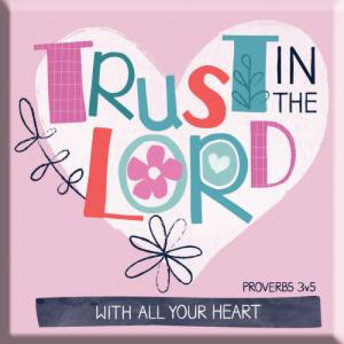 Trust In the Lord Magnet - The Christian Gift Company