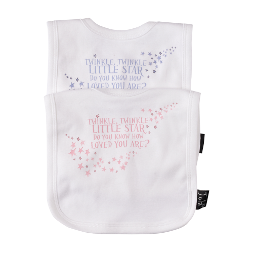 Twinkle Twinkle Bib - The Christian Gift Company