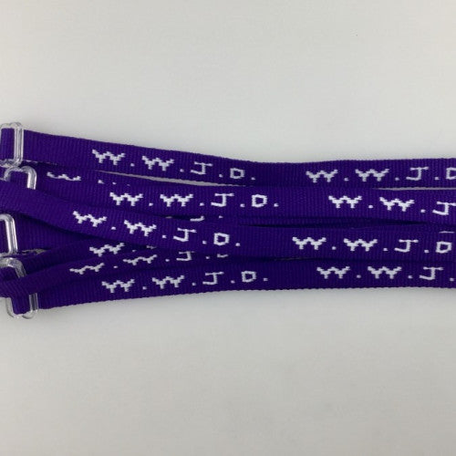 What Would Jesus Do Textile Bracelets - The Christian Gift Company