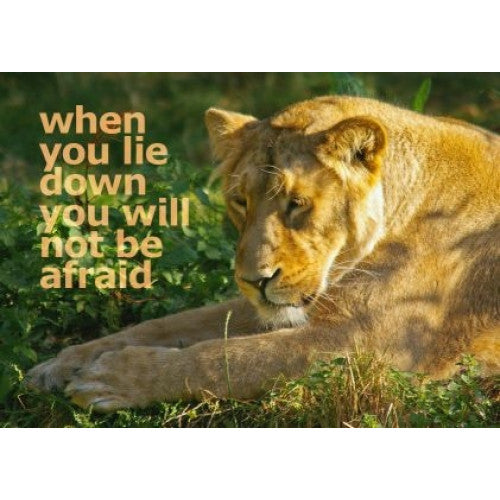 When You Lie Down Card - The Christian Gift Company