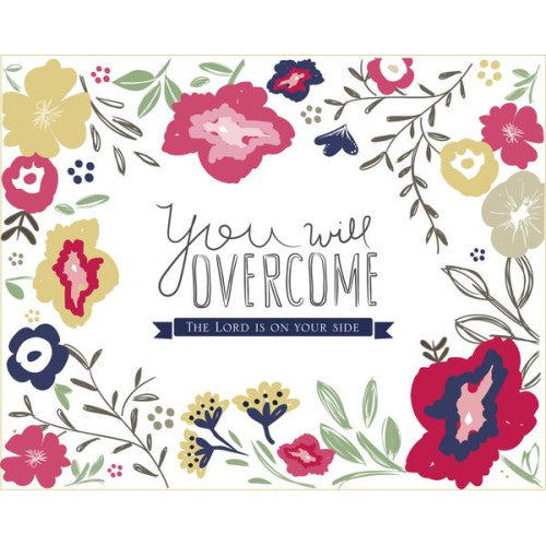 Mini Card: You Will Overcome A7 - The Christian Gift Company