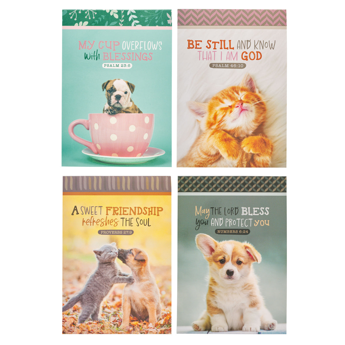 Puppy/Kitten Mini Notepad Bundle - 12 notepads