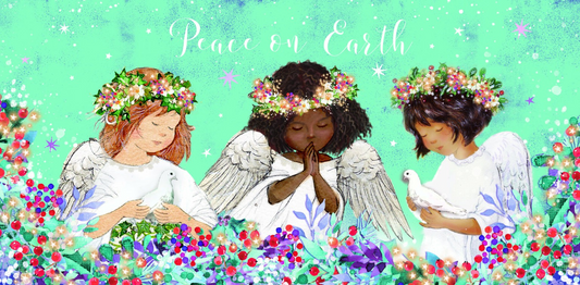 Angels Christmas Cards – Pack of 10 - The Christian Gift Company