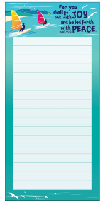 Go out with joy Notepad - The Christian Gift Company