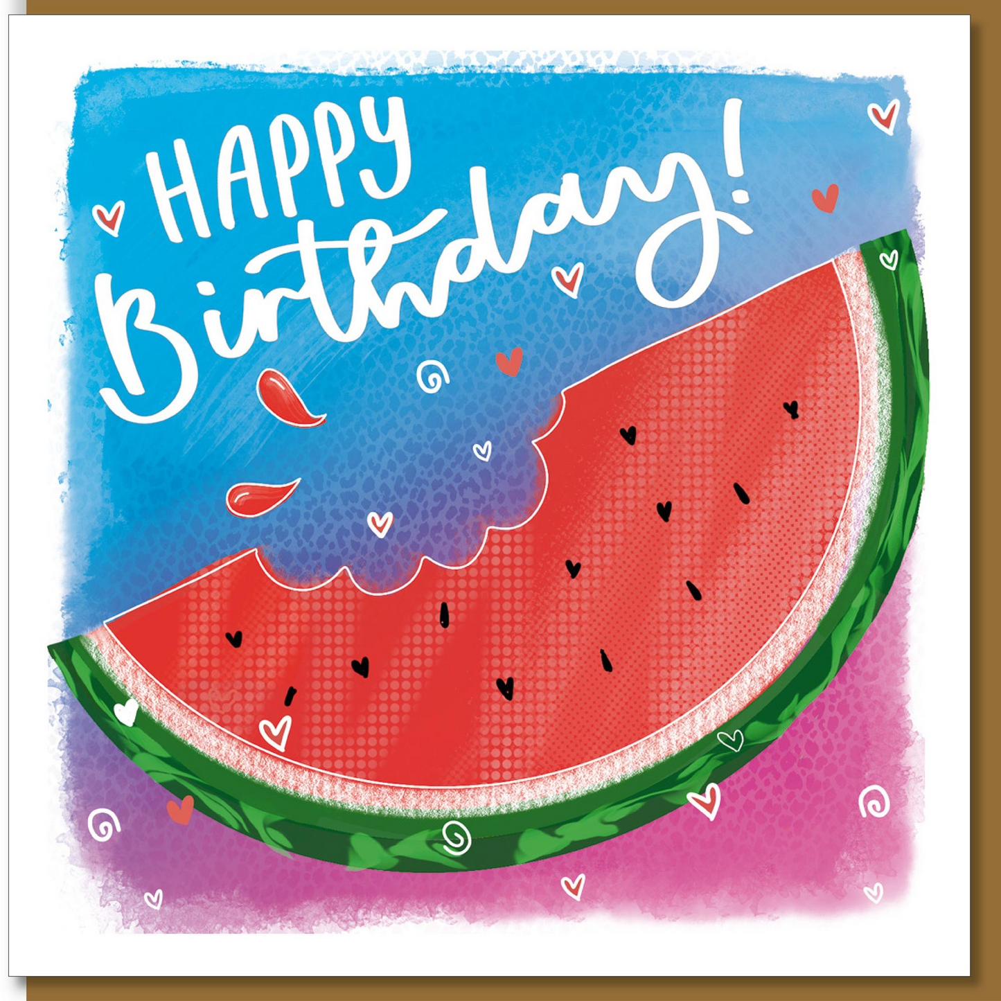 Watermelon Birthday Card - The Christian Gift Company