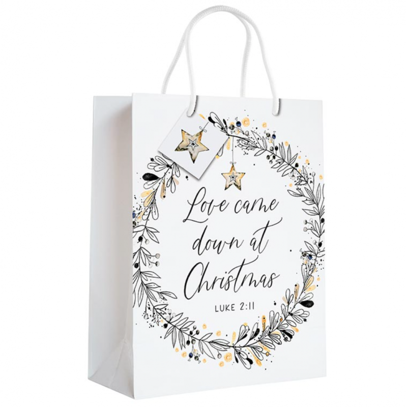 Love Came Down at Christmas Gift Bag - The Christian Gift Company