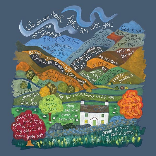 I am with You - Hannah Dunnett card - The Christian Gift Company