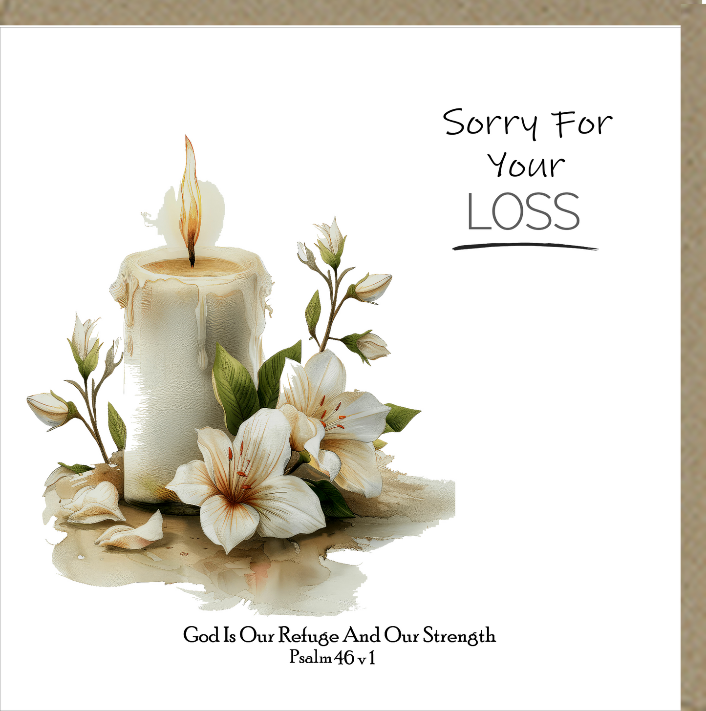 Sorry For Your Loss Card