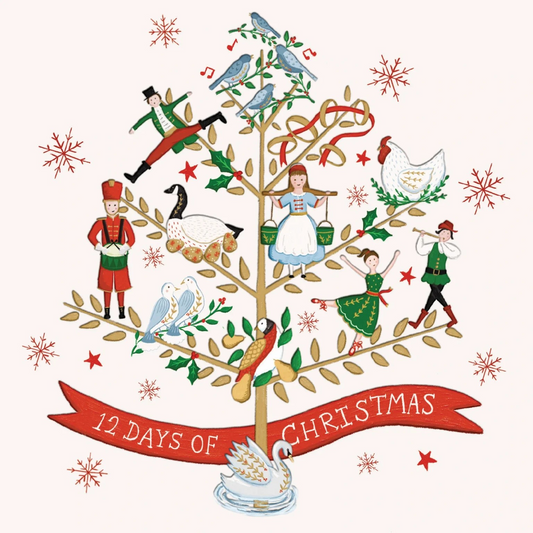 Tearfund – 12 Days of Christmas (Pack of 10) - The Christian Gift Company