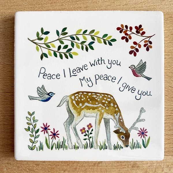 My Peace I Give You Coaster - The Christian Gift Company