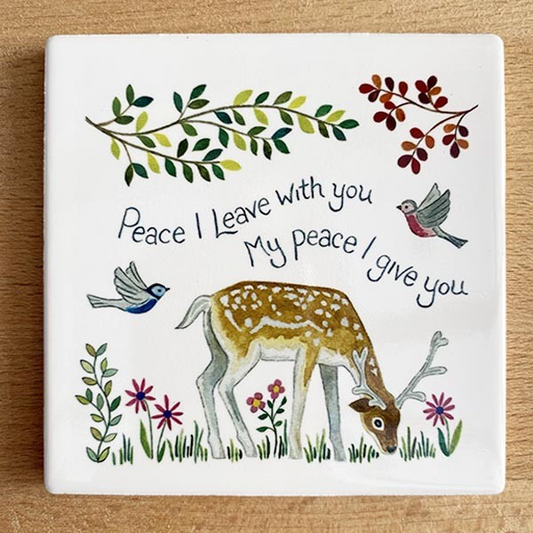 My Peace I Give You Coaster - The Christian Gift Company