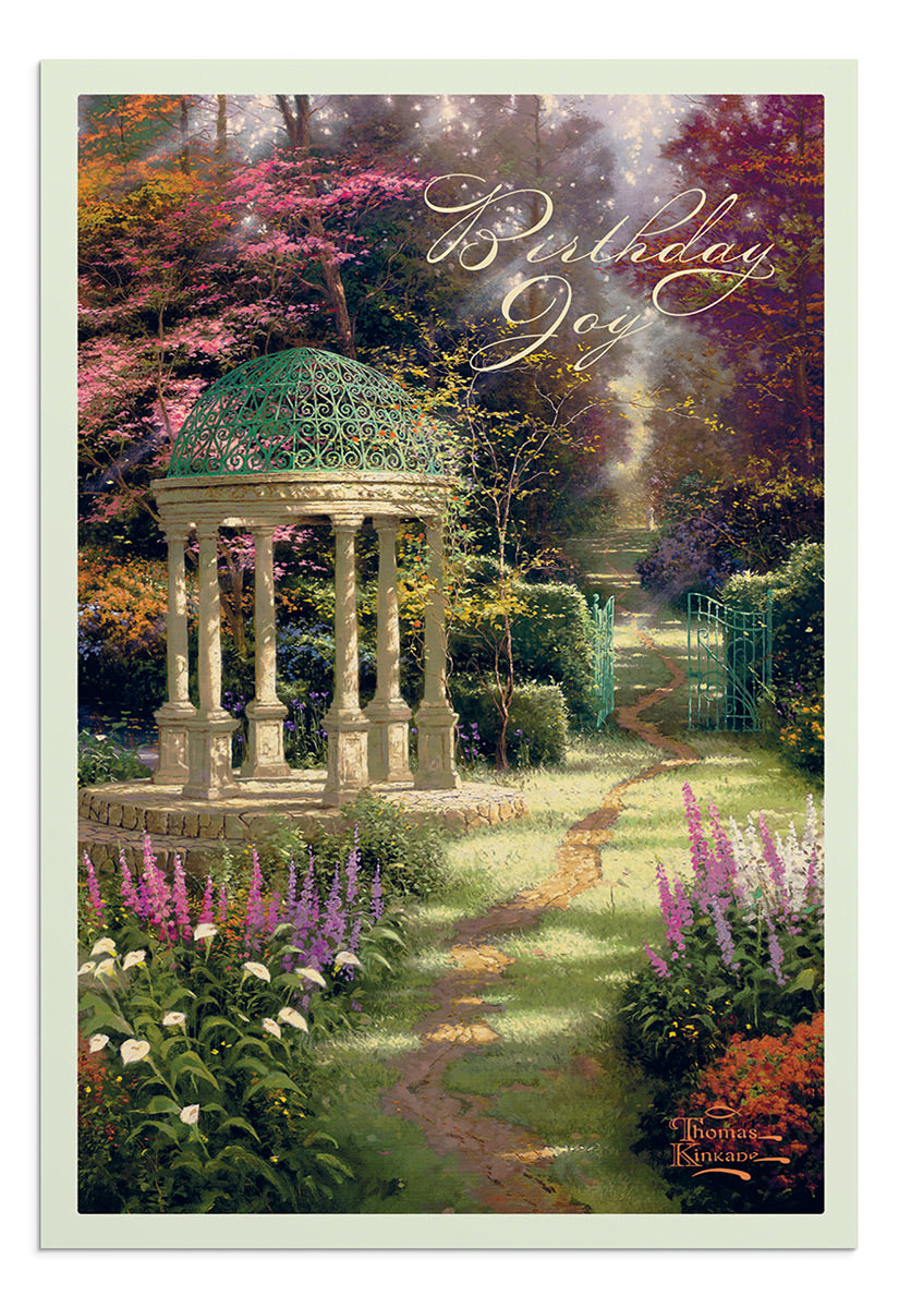 Thomas Kinkade - Birthday - For You - 12 Boxed Cards, KJV - The Christian Gift Company