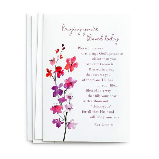 Roy Lessin - Praying for You - Meet Me in the Meadow - 12 Boxed Cards, KJV - The Christian Gift Company