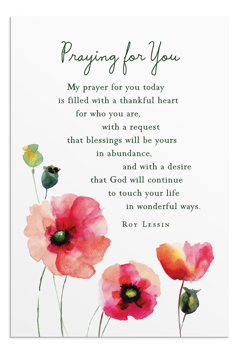 Roy Lessin - Praying for You - Meet Me in the Meadow - 12 Boxed Cards, KJV - The Christian Gift Company