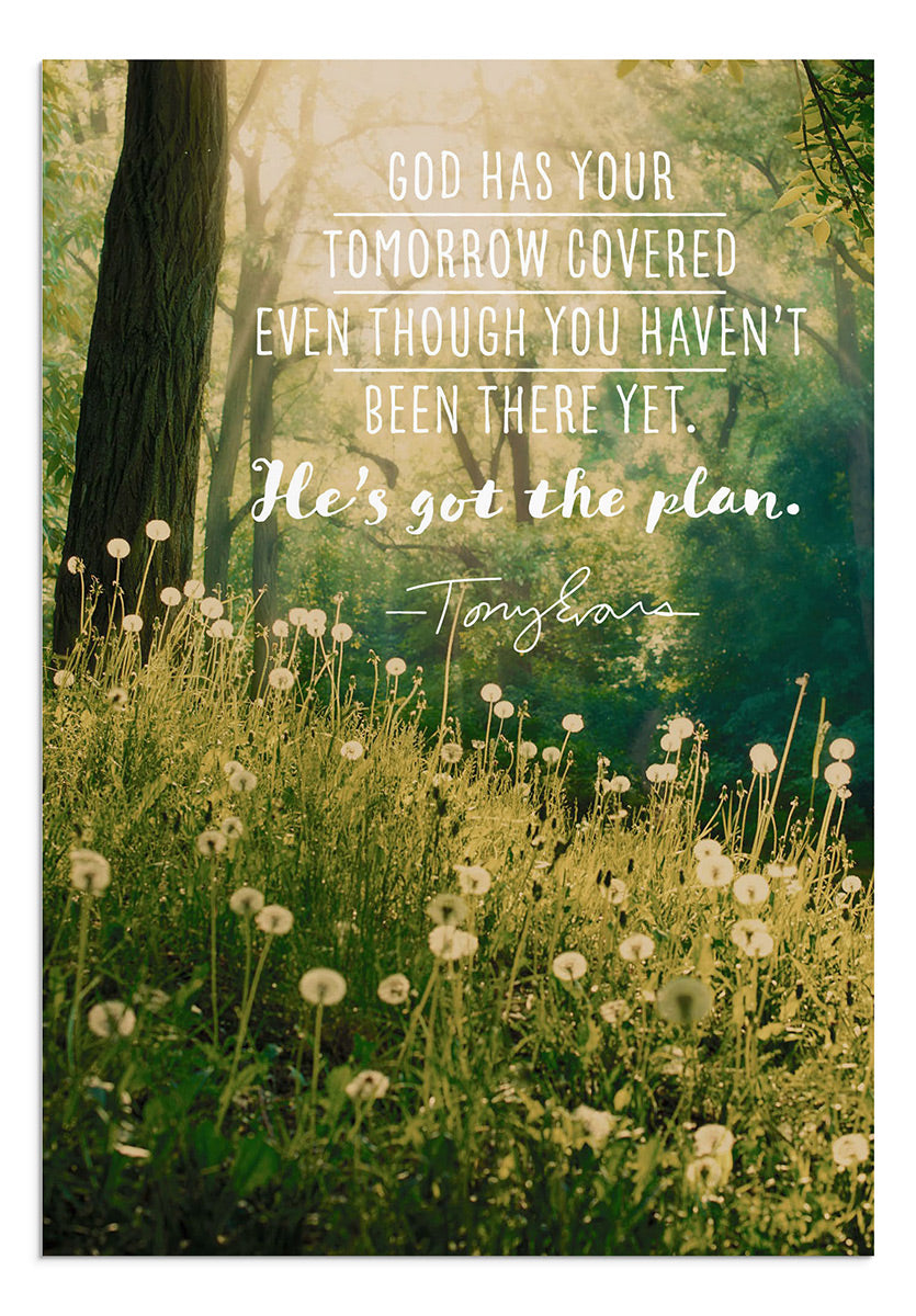Tony Evans - Birthday - 12 Boxed Cards - The Christian Gift Company