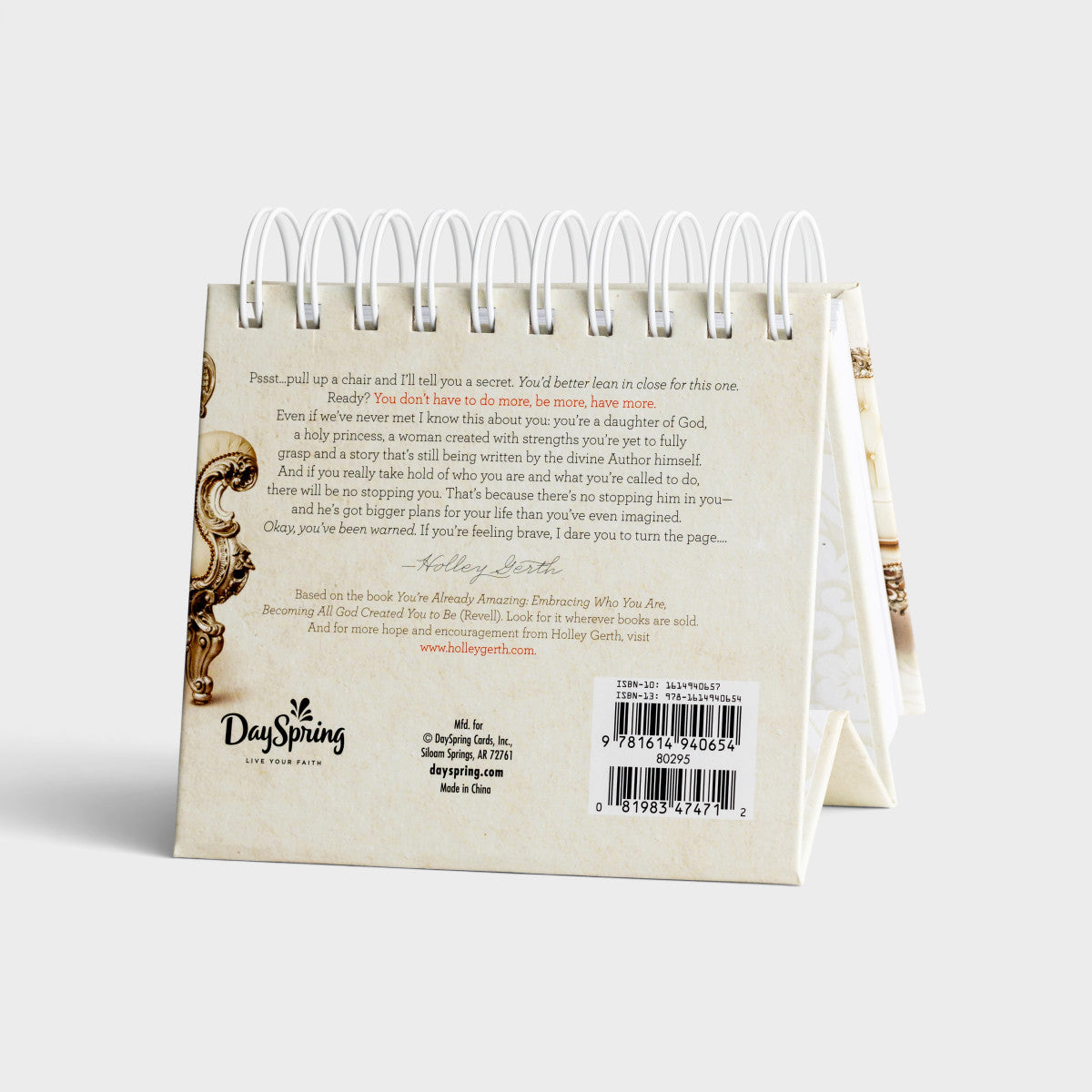 Holley - Already Amazing  - 365 Day Inspirational DayBrightener - The Christian Gift Company