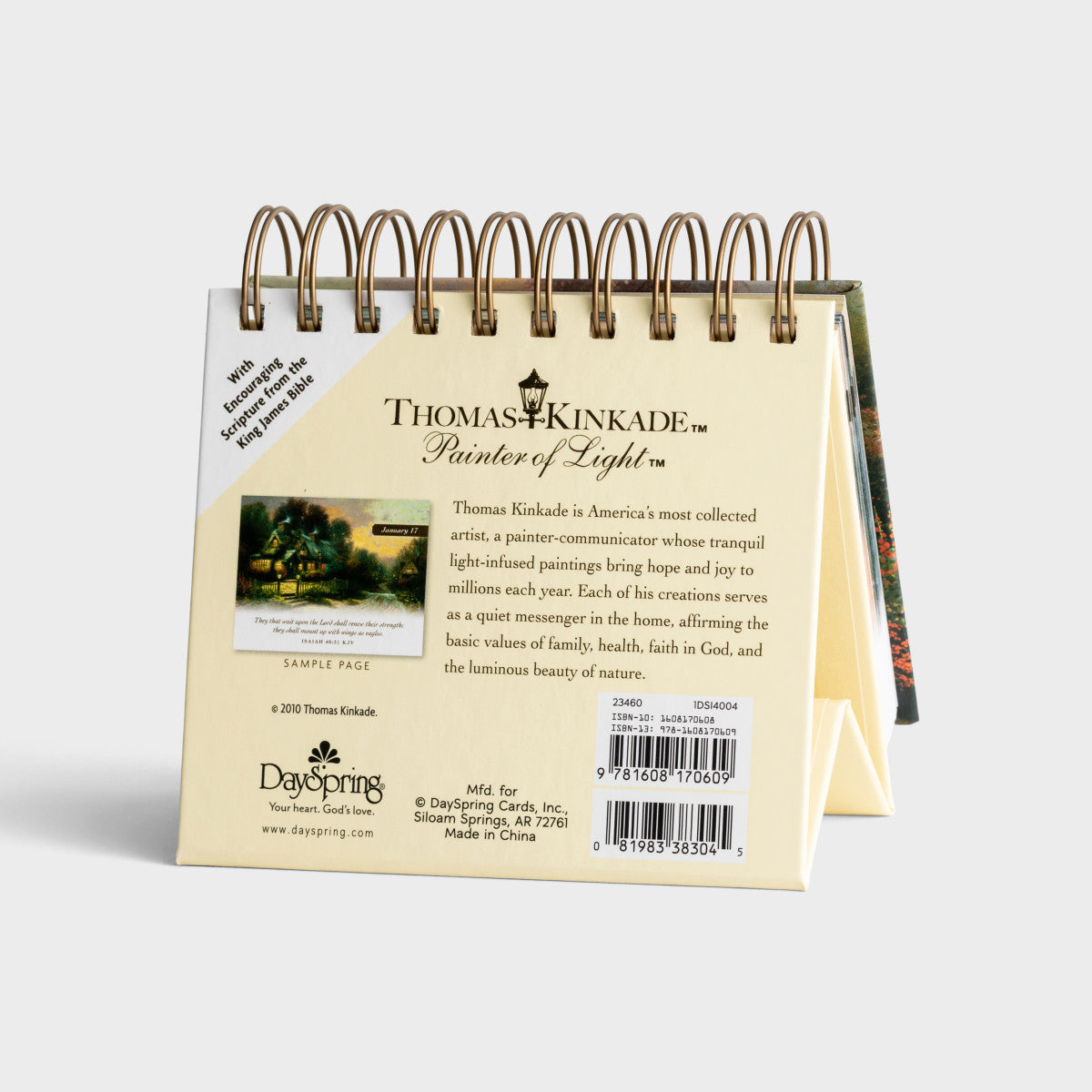 Thomas Kinkade  - 365 Day Inspirational DayBrightener - The Christian Gift Company