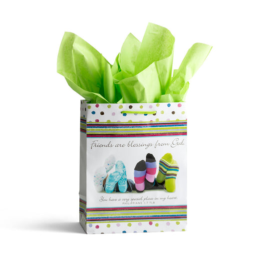 Friends - Medium Gift Bag with Tissue - The Christian Gift Company