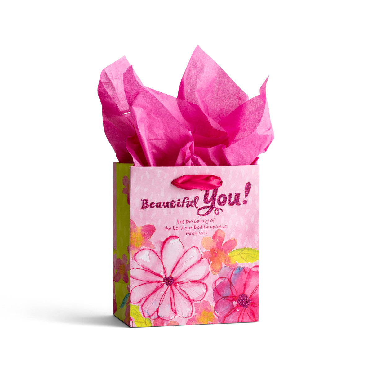 Beautiful You - Small Gift Bag with Tissue - The Christian Gift Company