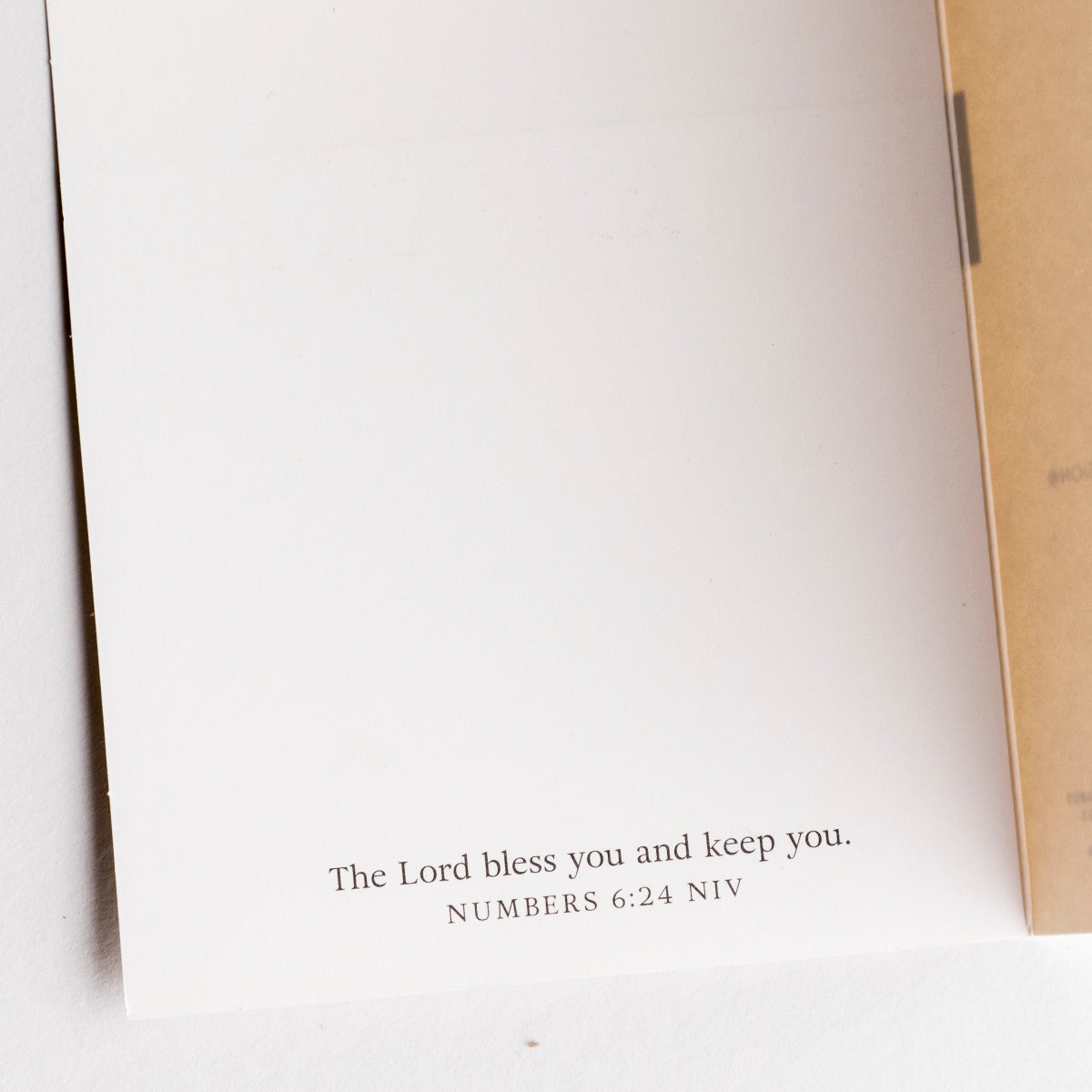 Thank You - The Lord Bless You - 10 Premium Note Cards - Blank - The Christian Gift Company