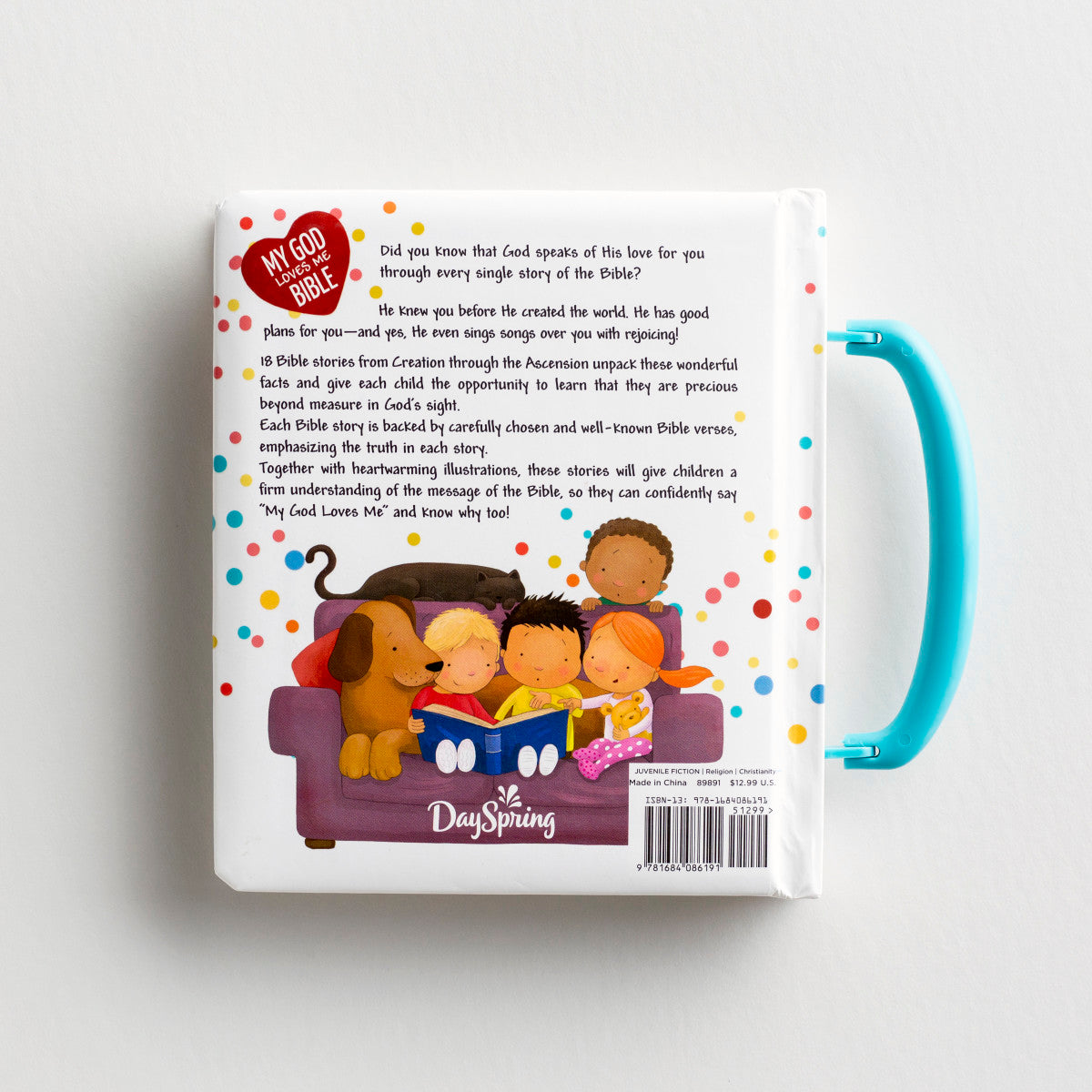 My God Loves Me Bible - Carry Along Book - The Christian Gift Company