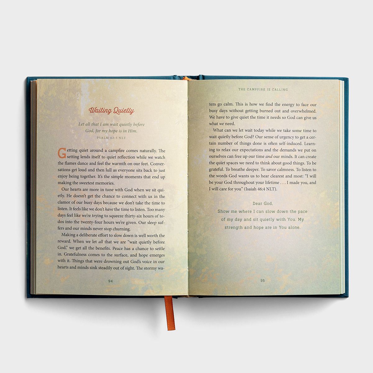 The Campfire is Calling: 90 Warming Devotions for the Simple Life - The Christian Gift Company