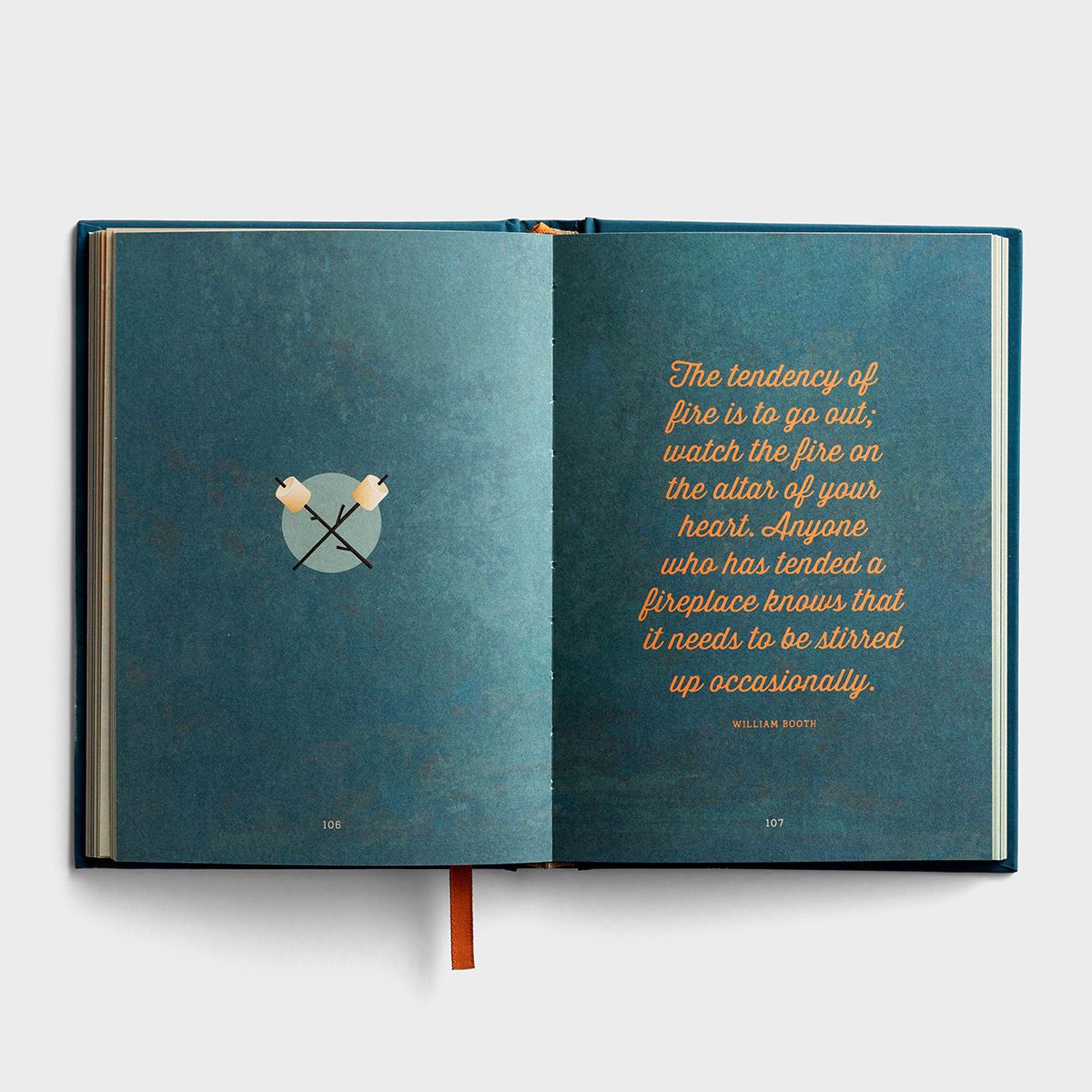 The Campfire is Calling: 90 Warming Devotions for the Simple Life - The Christian Gift Company