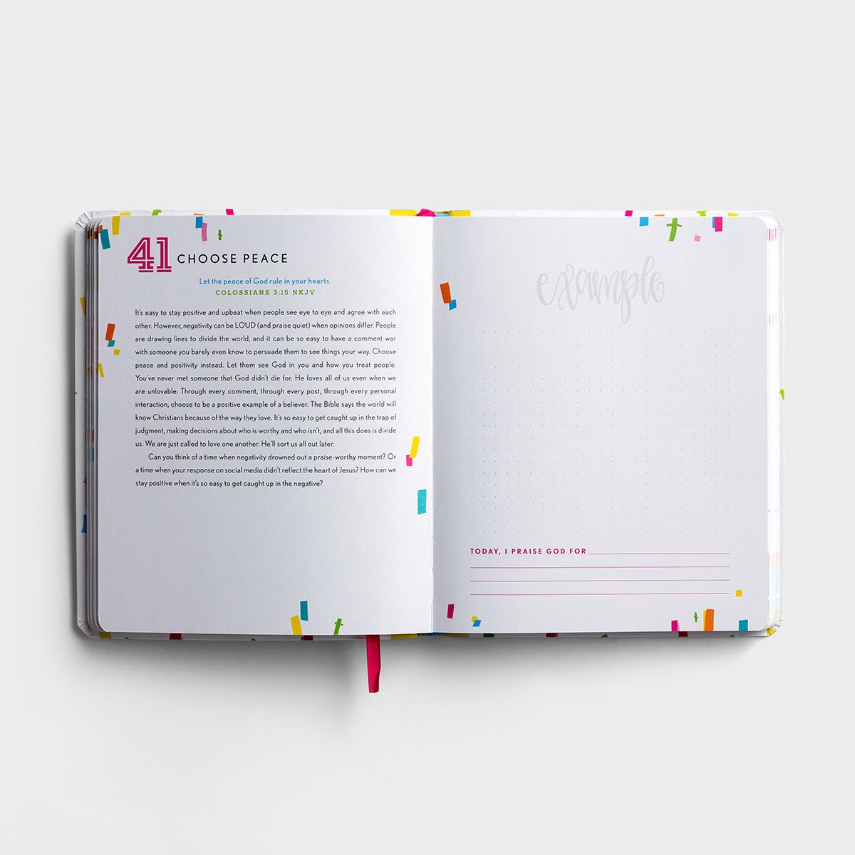 100 Days of Praise & Positivity - Devotional Journal - The Christian Gift Company