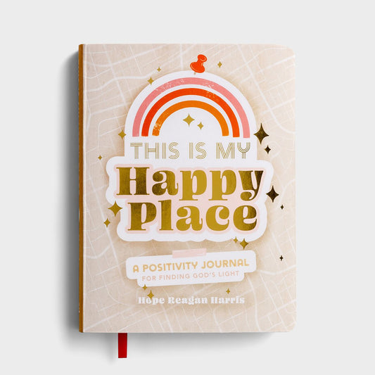 This Is My Happy Place: A Positivity Journal to Finding God's Light - The Christian Gift Company