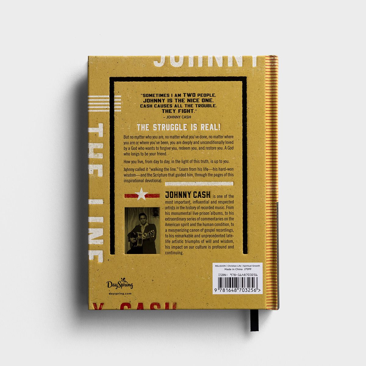 Walking the Line: 90 Devotions of Truth and Hope Based on the Faith of Johnny Cash - The Christian Gift Company