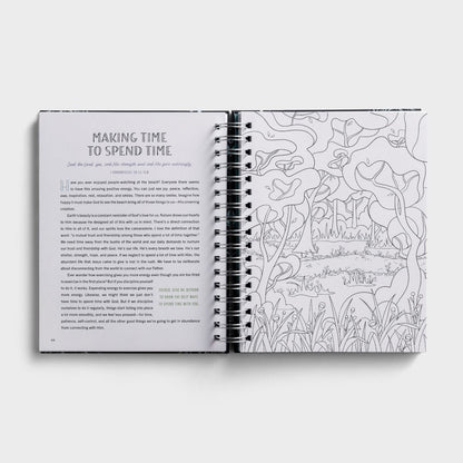 Be Still & Know: Devotional Coloring Book - The Christian Gift Company