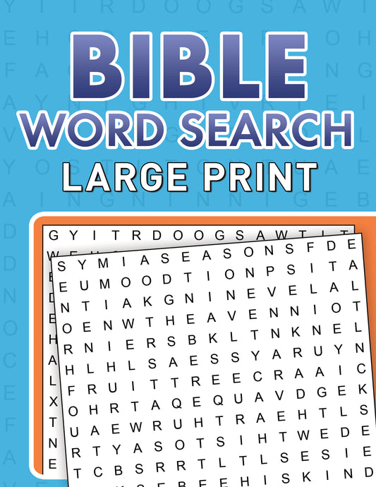 Bible Word Searches Large Print - The Christian Gift Company