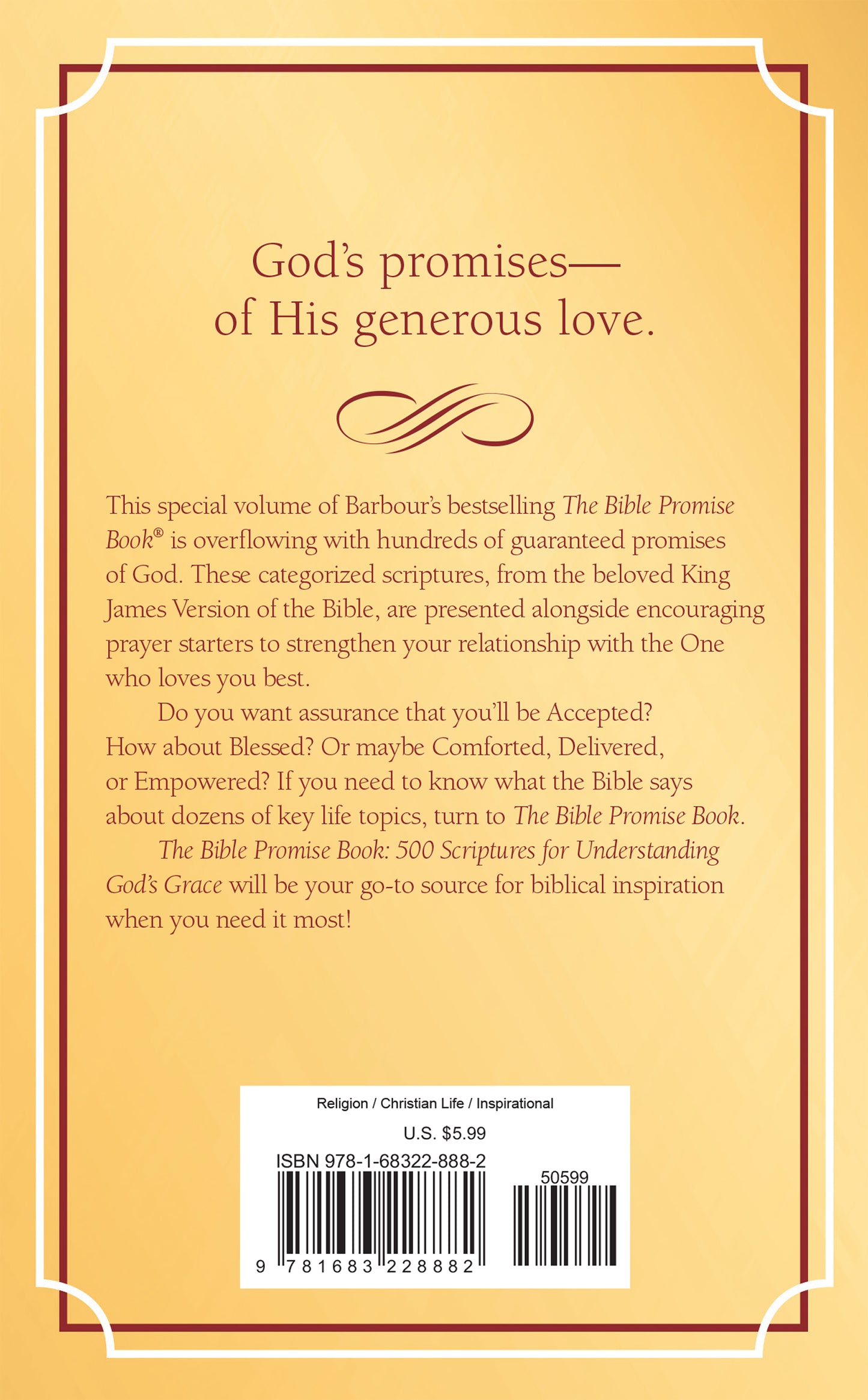 The Bible Promise Book: 500 Scriptures for Understanding God's Grace - The Christian Gift Company